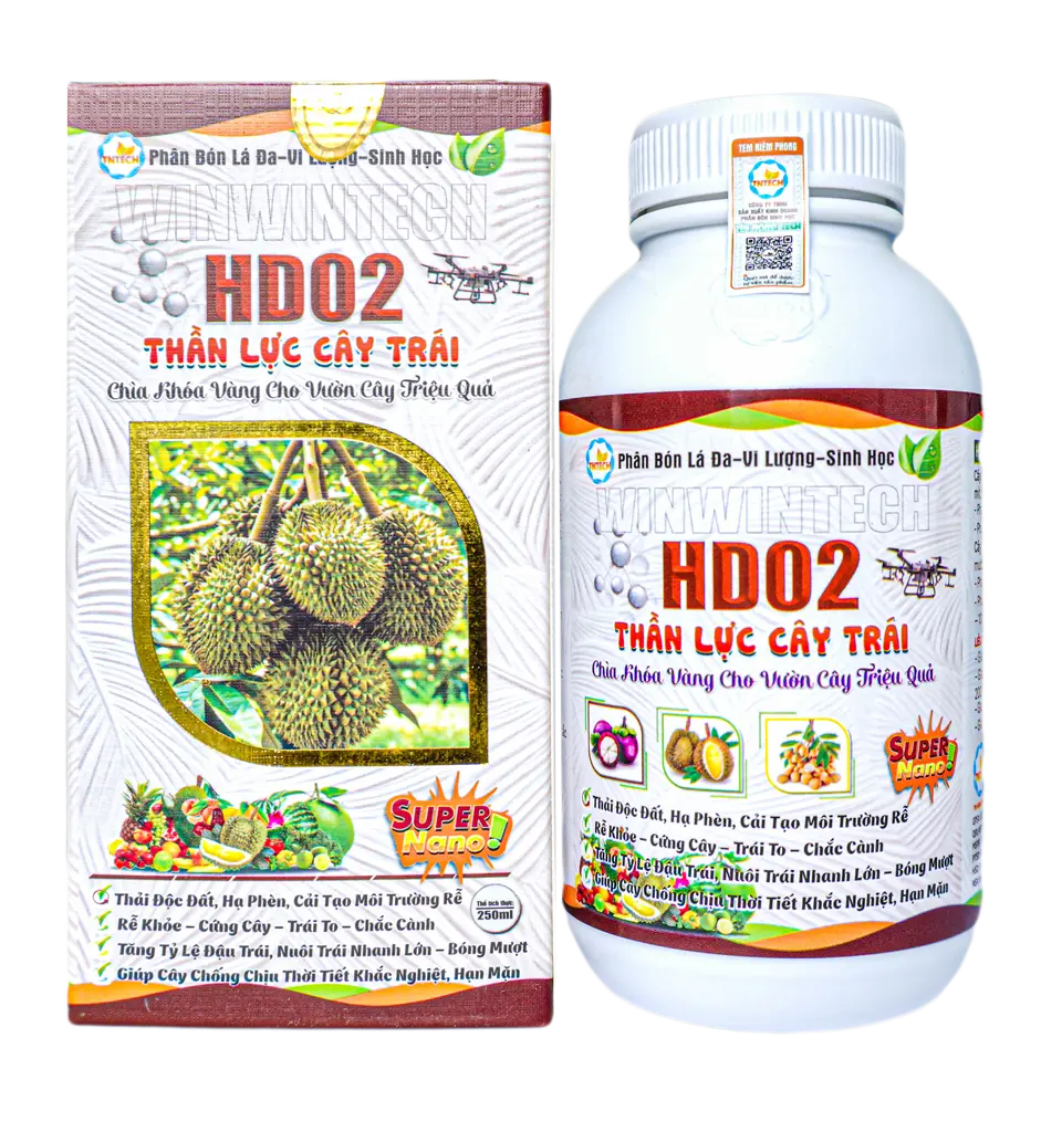 HD02 dành cho cây ăn trái - 250 ml