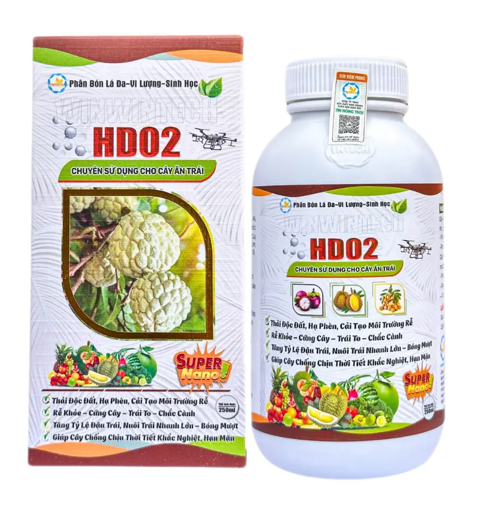 HD02 dành cho cây ăn trái - 250 ml