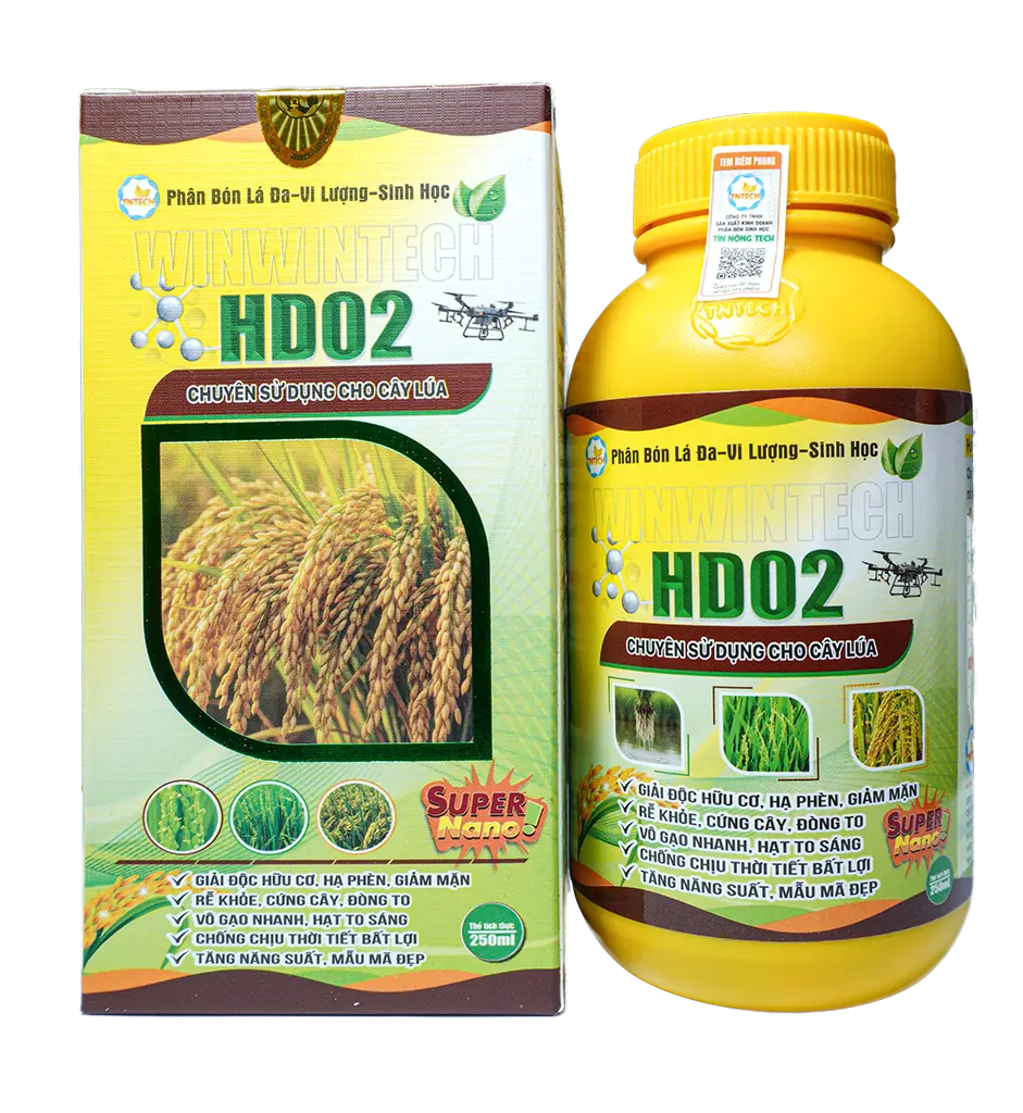 HD02 dành cho lúa - 250ml