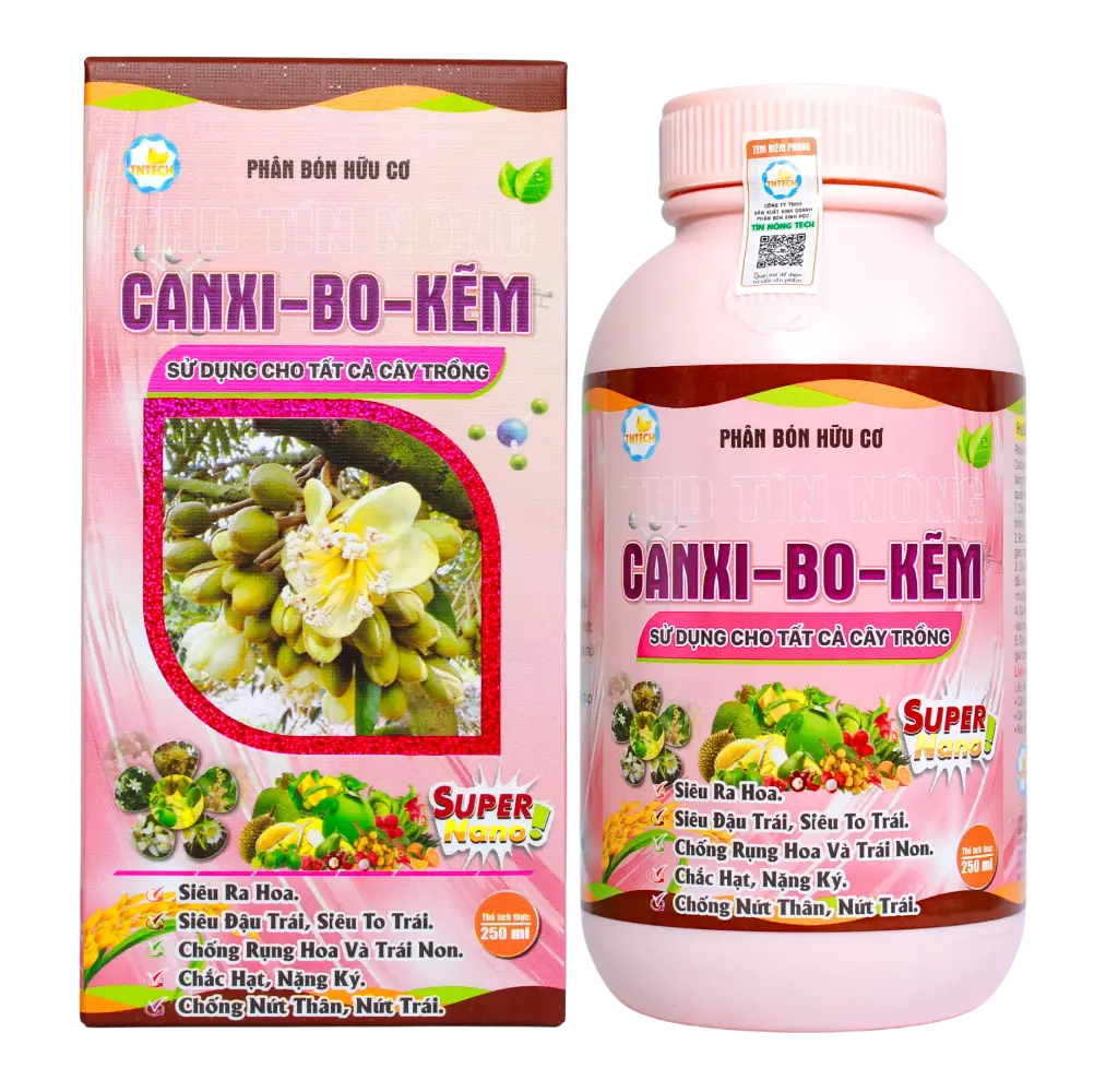 CANXI BO+KẼM - 250ml