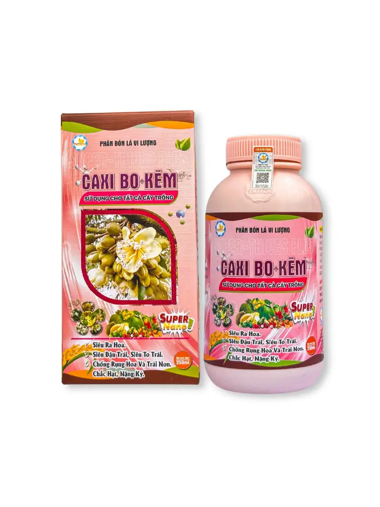 CANXI BO+KẼM - 250ml