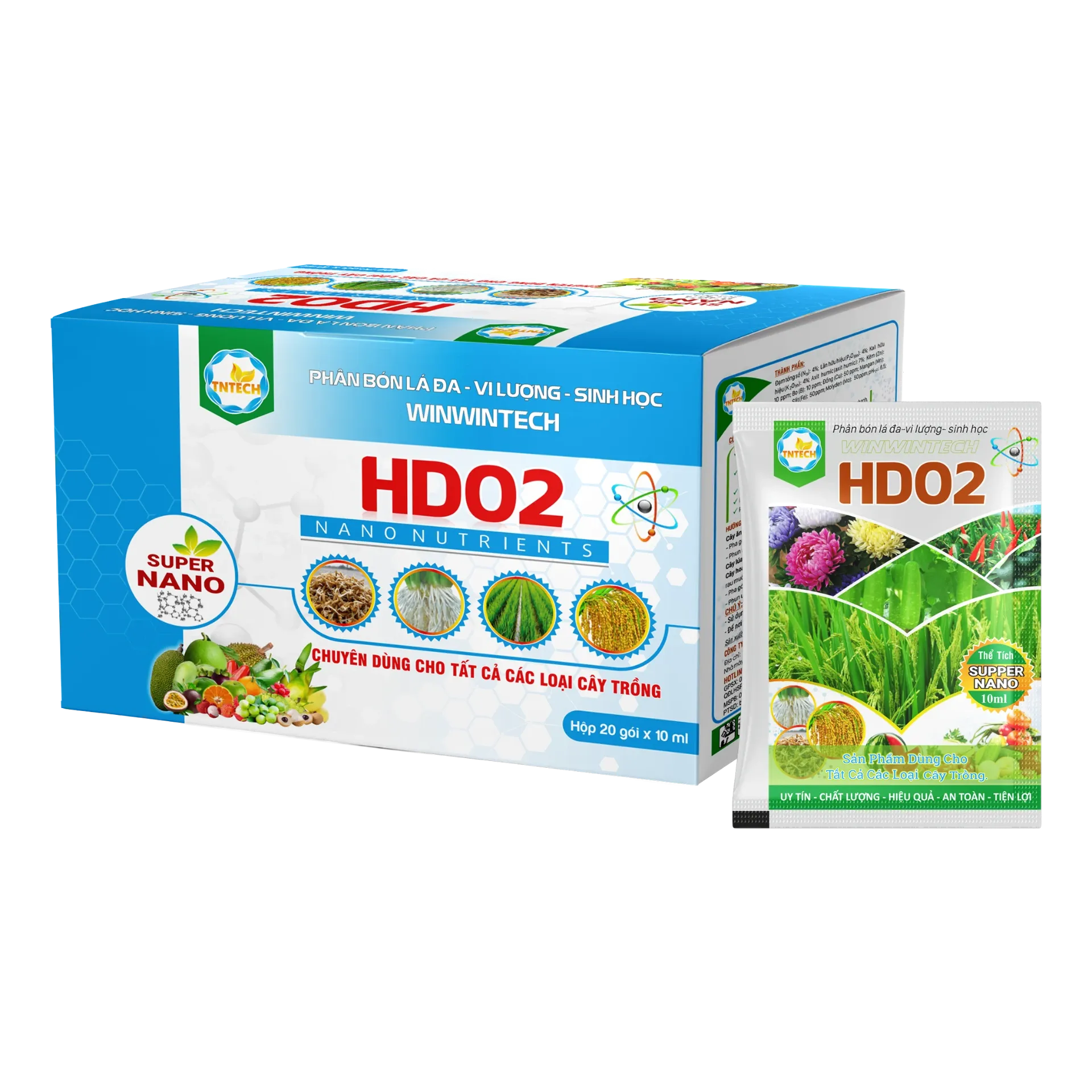 [bac2000] HD02 Rau Màu 10ml