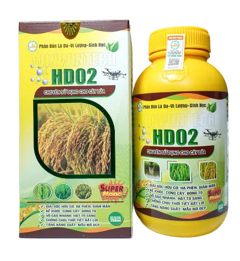 [hd lua] HD02 dành cho lúa - 250ml