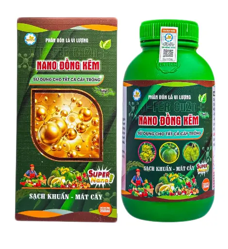 [dong-kem] Nano Đồng Kẽm - 250ml